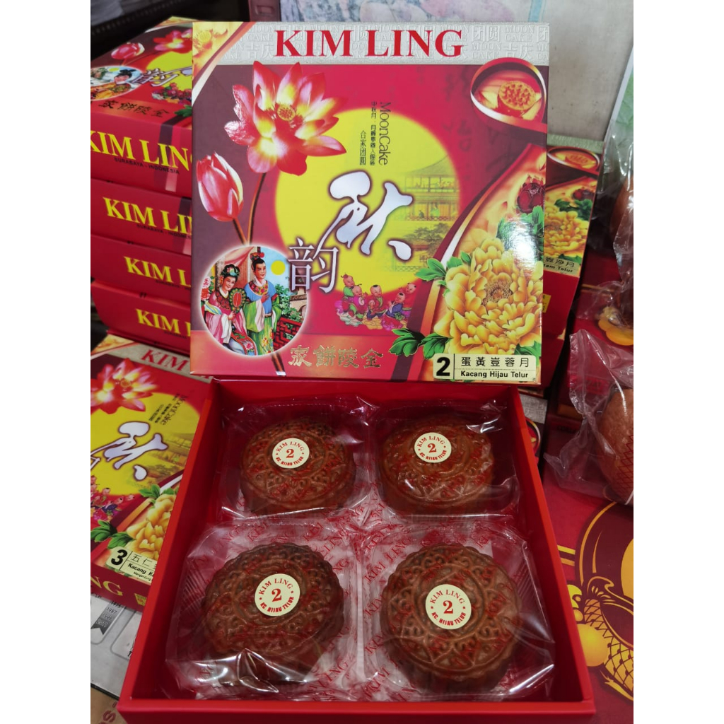 Per Biji Mooncake Tong Jiu Pia Kim Ling - Moon Cake - Kue Bulan