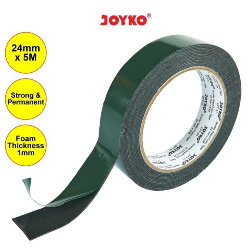 

Double Tape Foam Joyko DFT-51 Double Sided Foam Tape