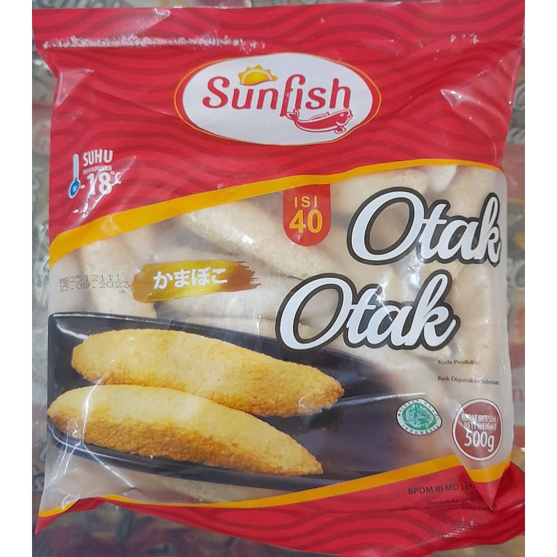 

Sunfish Otak Otak Goreng Lancip Isi 40 pcs