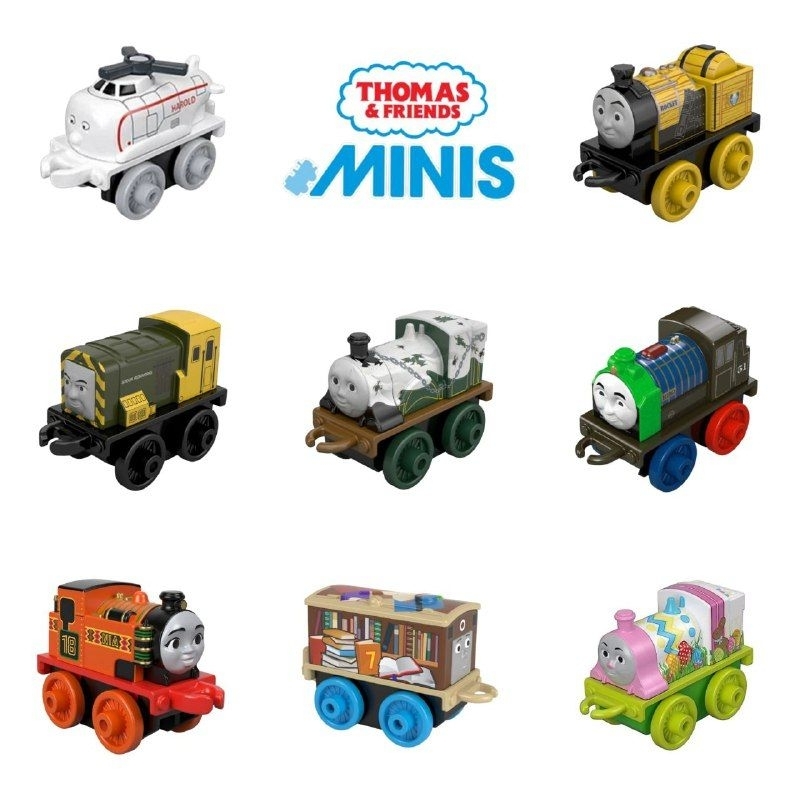 THOMAS AND FRIENDS MINIS Mini Rare Langka Tanpa Kemasan Seri B