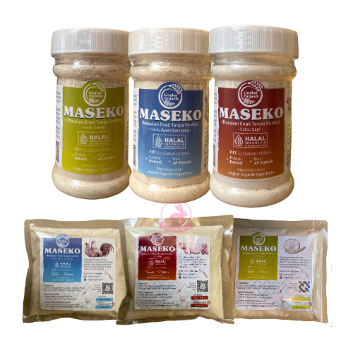 

12+ MASEKO KALDU ORGANIK 100gr/ GARAM KASAR LAUT JAGAD KIDUL 200G- LINGKAR ORGANIK KALDU SEHAT MPASI