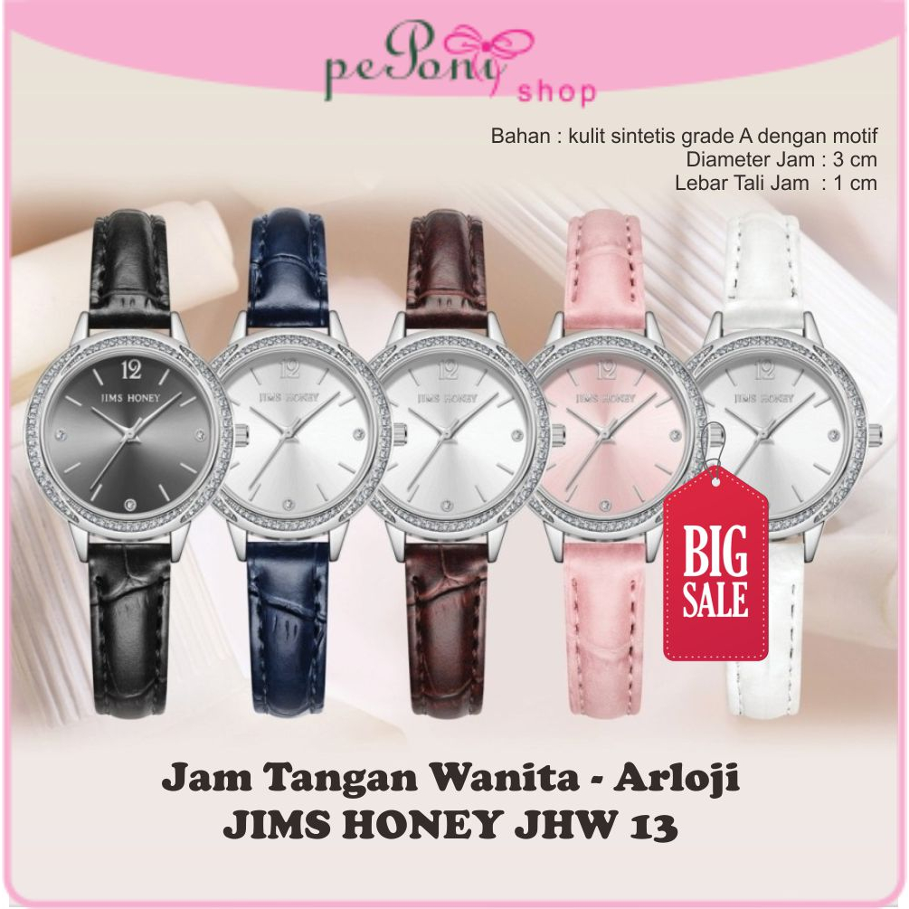 Jam Tangan Wanita - Arloji JIMS HONEY JHW 13 - Arloji Cewe SALE DISKON