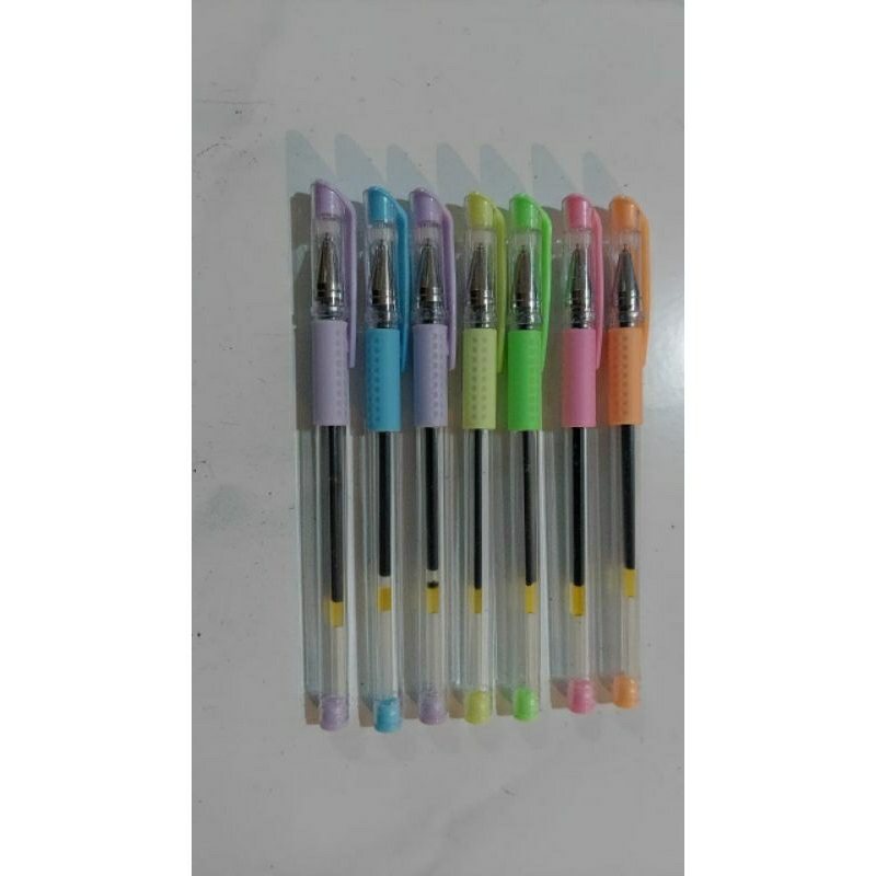 

[1PCS] BALLPOINT GEL PEN HARIS H-805 / PULPEN GEL TINTA CAIR / PENA CAIR HITAM