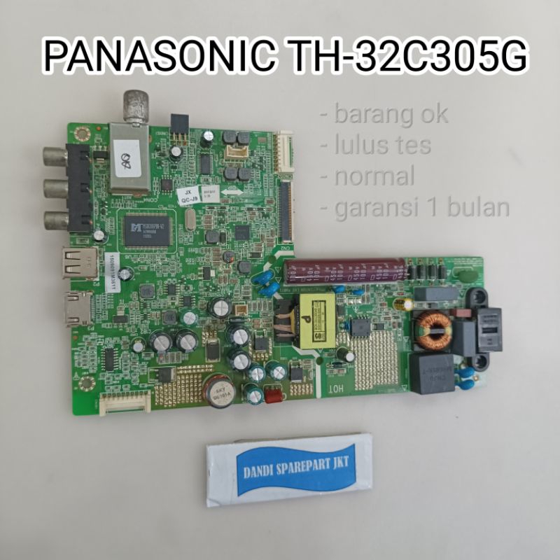 MB PANASONIC TH-32C305G / panasonic th 32c305g - MAINBOARD - MOTHERBOARD - MESIN TV PANASONIC - MESI