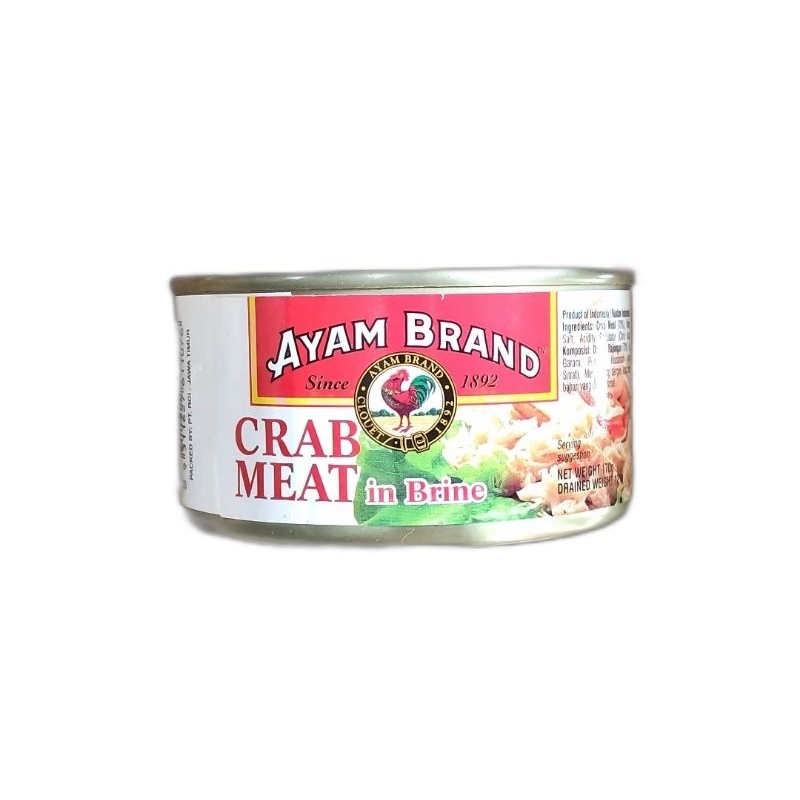 

Ayam brand crab meat in brine
