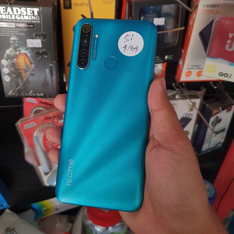 HP SECOND REALME 5i RAM 4/64