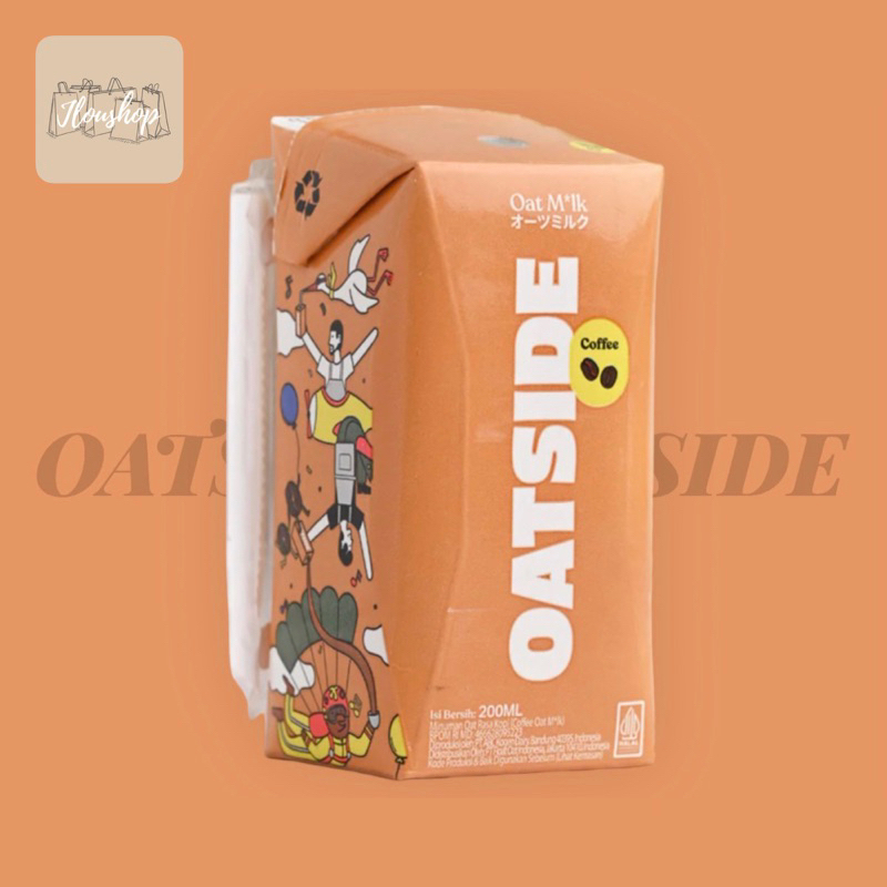 

JlouShop Oatside Coffee 200ml straw