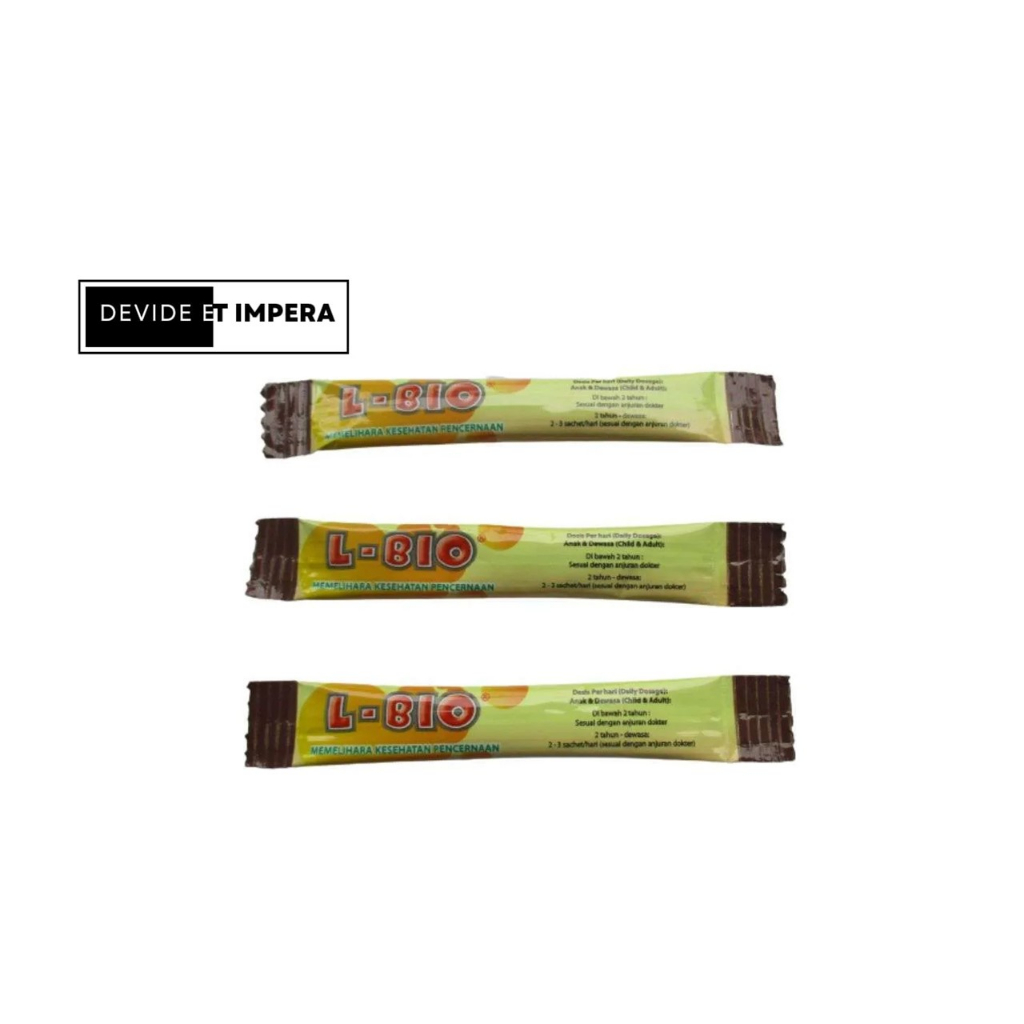L-Bio L Bio Probiotik / 1 Sachet / Diare Bayi dan Anak