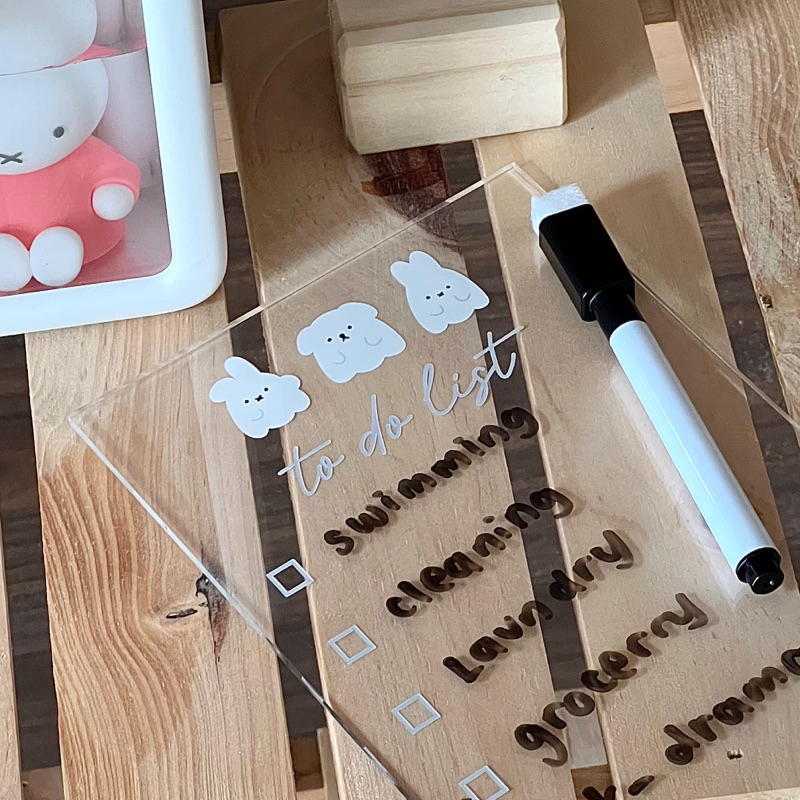 

Miffy Acrylic To Do List