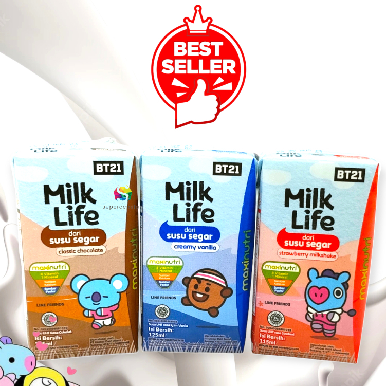 

Susu UHT MILK LIFE BT21 115ML MURAH HADIAH ULANG TAHUN boleh ecer