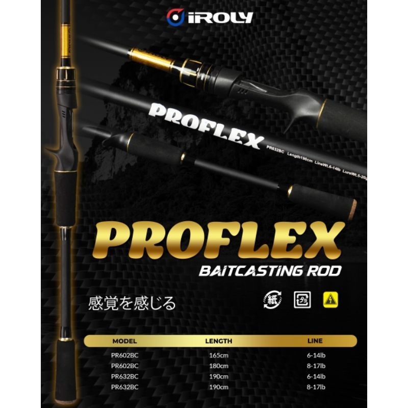 Joran Iroly Proflex 165,180 carbon hollow