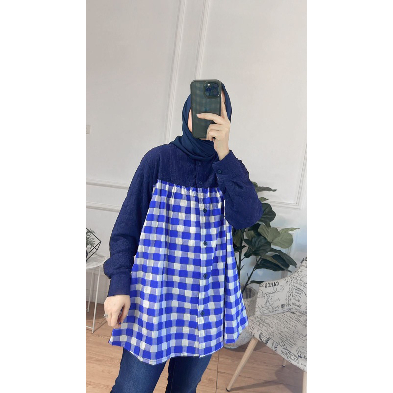 blouse athayaa ori / katun mix bordir