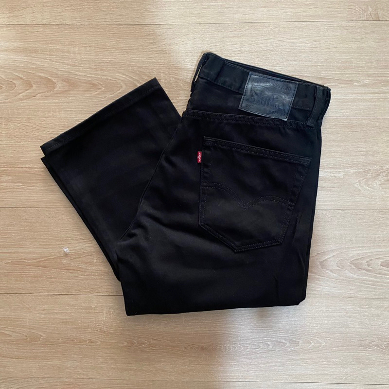 Levis 505 Black Jeans