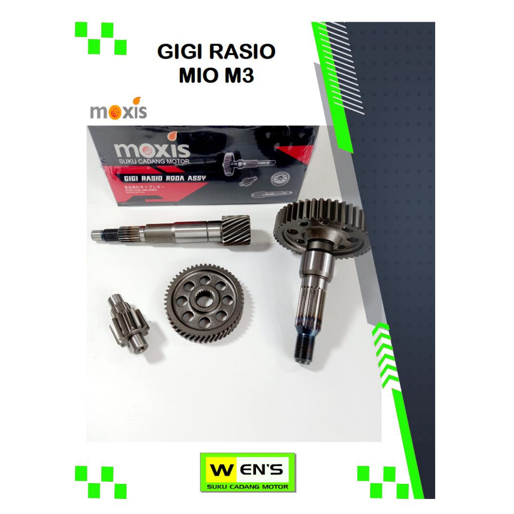 GIGI RASIO MIO M3 125 - MIO GT 125 - FINO 125 - MIO Z 125 - GEARBOX - GIGI RACIO - CVT MIO M3 125 ME