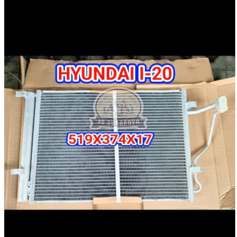 Kondensor Hyundai i20 i 20 Diesel Solar Ac mobil Condensor