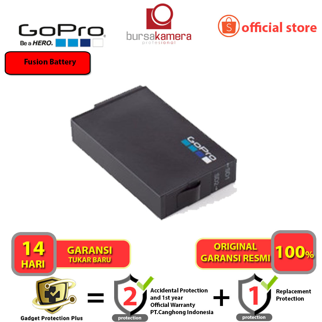 GOPRO RECHARGEABLE BATTERY GOPRO FUSION - GOPRO FUSION BATTERY