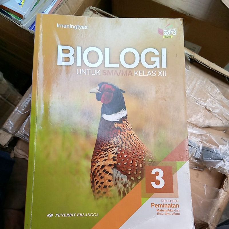 BIOLOGI XII SMA ERLANGGA bekas