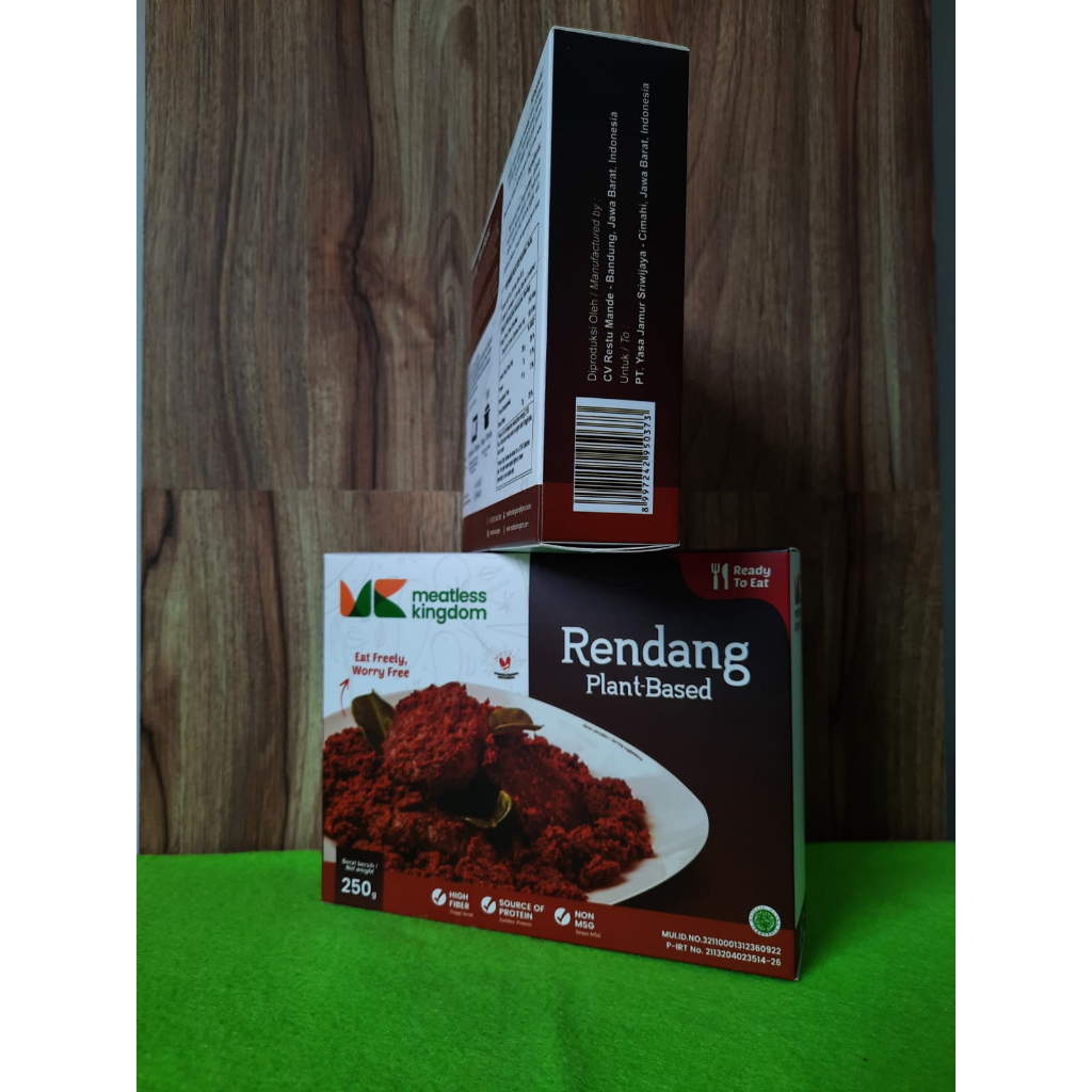 

MEATLESS RENDANG PLANT BASED 250gr