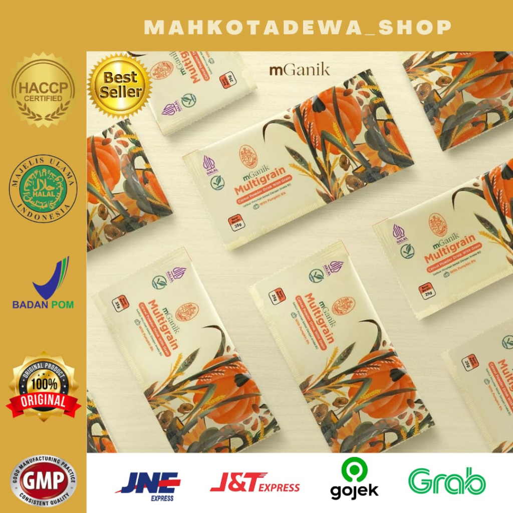 

MGANIK MULTIGRAIN (ISI 1 SACHET) BPOM & HALAL