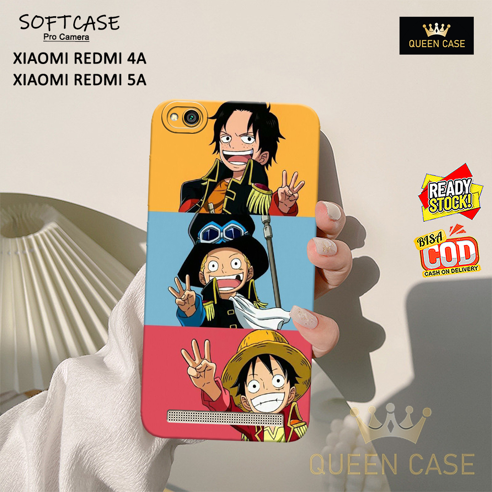 Softcase Pro Camera Anime - Case Hp Xiaomi Redmi 4A / Redmi 5A - Casing Hp Xiaomi Redmi 4A / Redmi 5