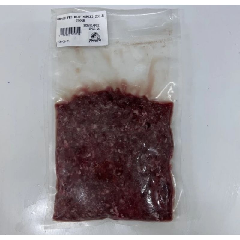 

Grass Fed Beef Minced Premium AUS / Daging Giling