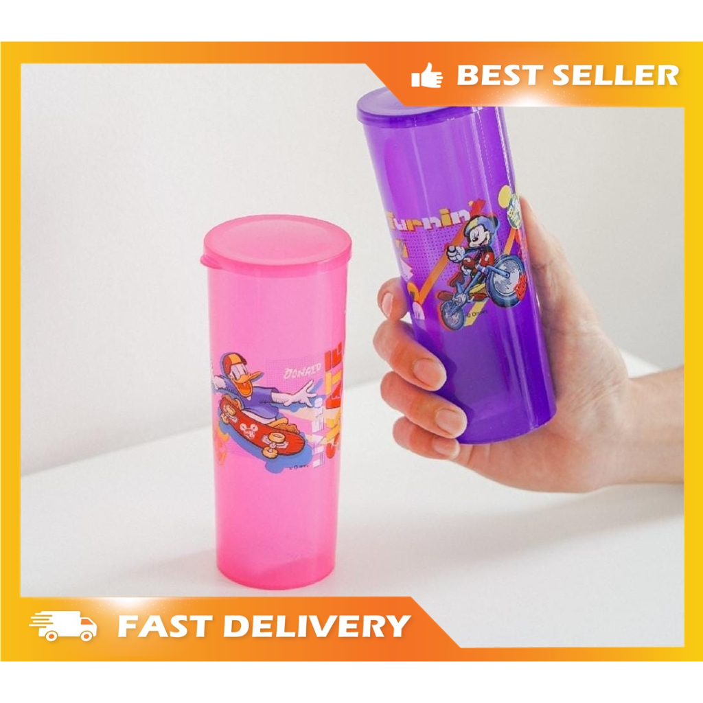 GELAS BOTOL PANJANG CALISTA PLASTIK ANAK / SOUVENIR ULANG TAHUN GELAS PLASTIK CALISTA