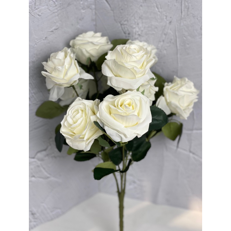 Bunga mawar buket palsu hias dekorasi hiasan wisuda panggung pernikahan lamaran seserahan hantaran