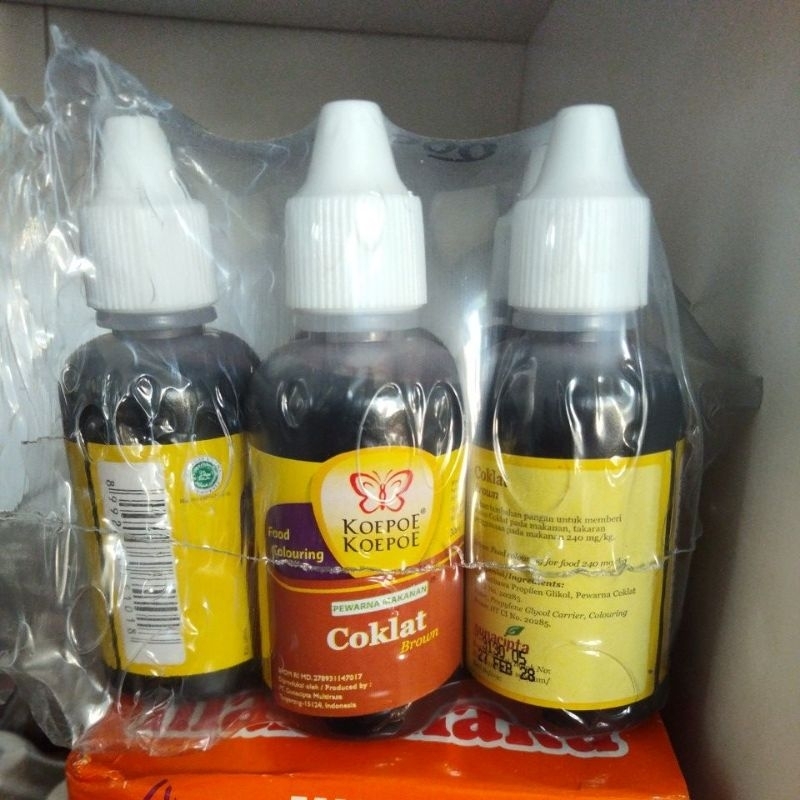 

Pewarna makanan merk koepoe 30ml