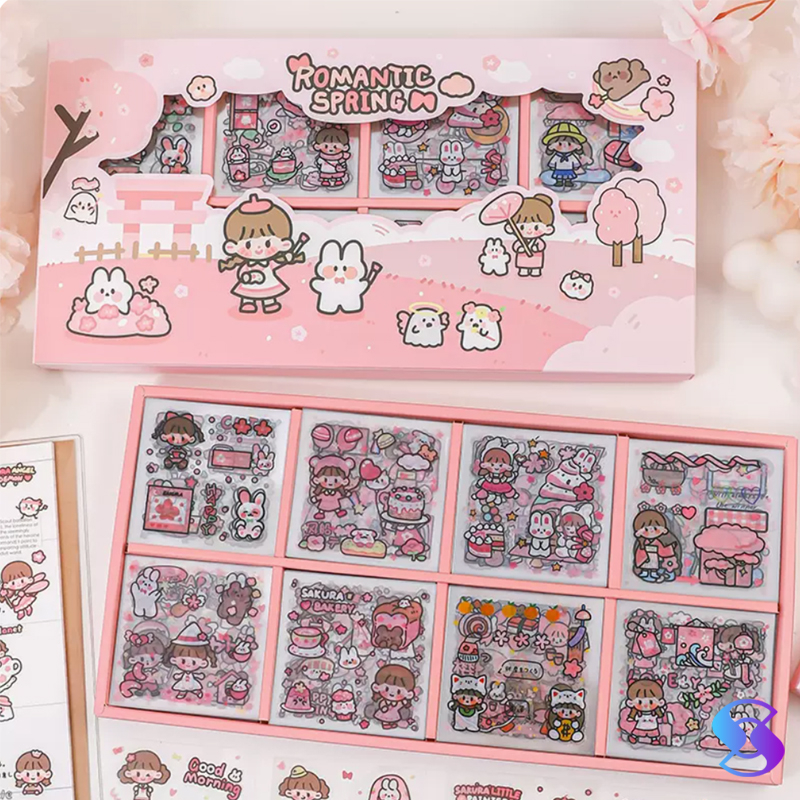 

200 LEMBAR STICKER LUCU/ Buku Jurnal Stiker Lucu Anak Stationery Alat Tulis Perlengkapan Sekolah-Suning Mall
