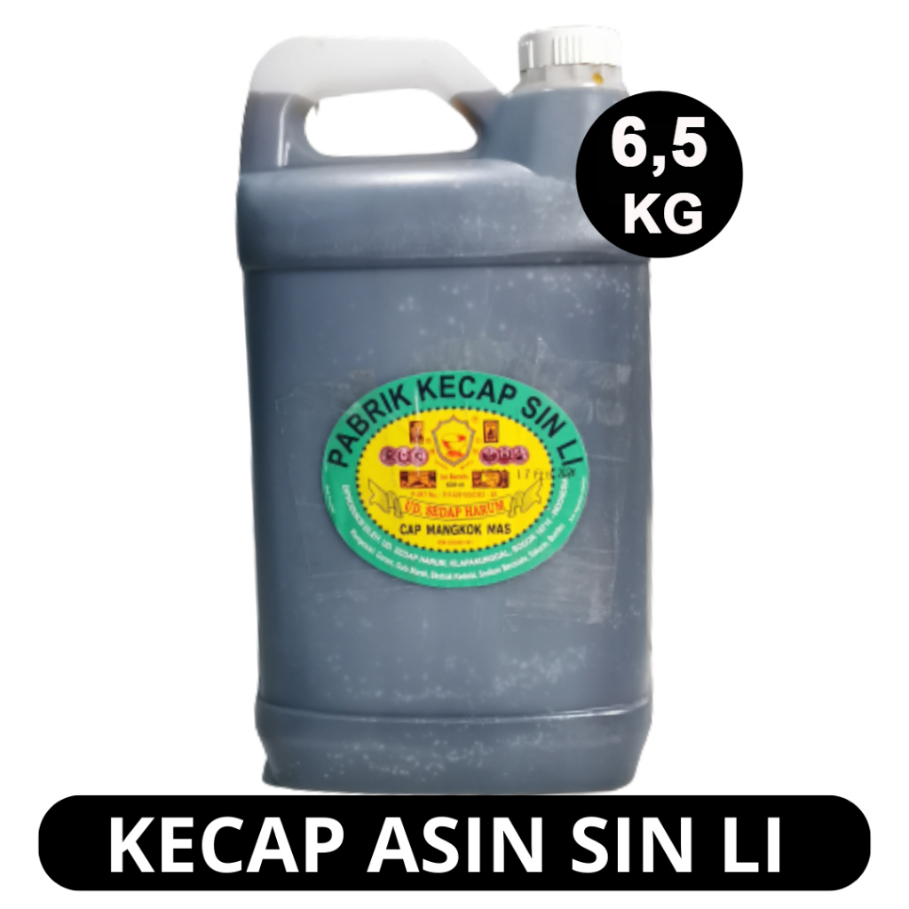 Kecap Asin SIN LI 6,5 KG - CAP Mangkok Cileungsi