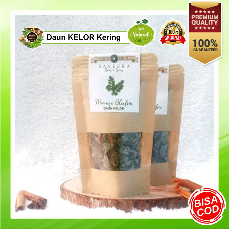 

DAUN KELOR / MORINGA DAUN KELOR KERING ORIGINAL / TEH DAUN KELOR MURNI non KAPSUL SERBUK KUALITAS SUPER , 100% ASLI ALAMI REMPAH JSR KUALITAS PREMIUM uk. POUCH HEMAT & PRAKTIS untuk MINUMAN KESEHATAN HERBAL