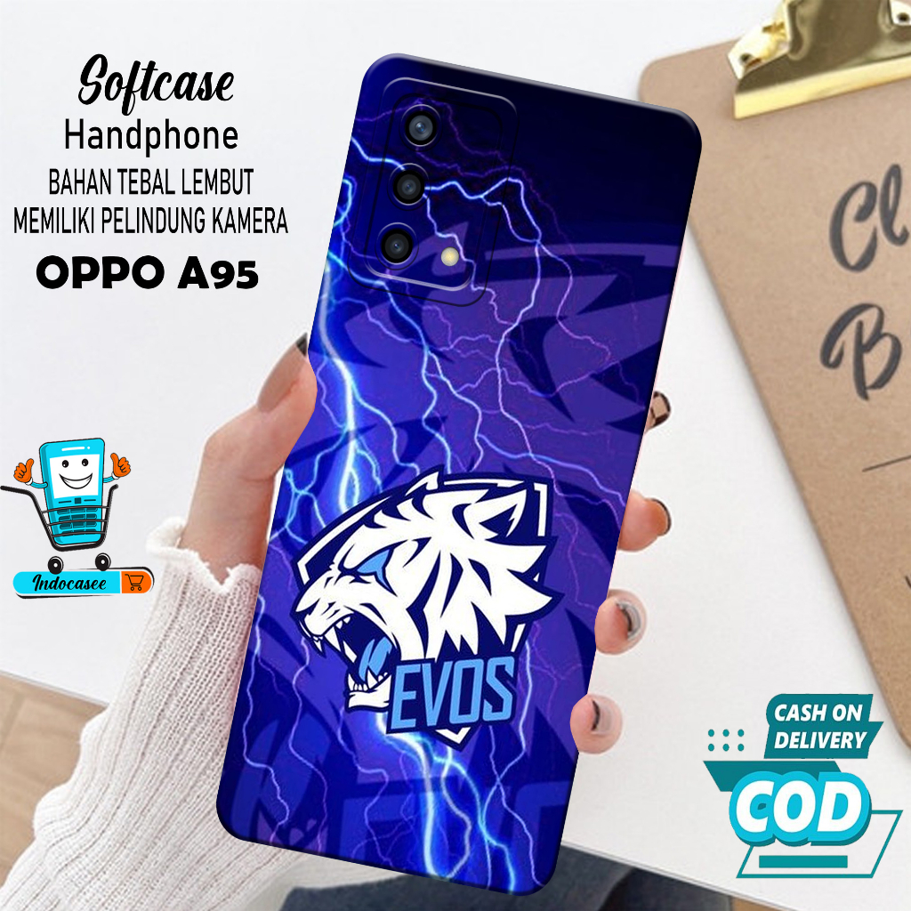 Case Hp OPPO A95 - Softcase OPPO A95 Terbaru - Casing OPPO A95 - Kesing OPPO A95 - Silikon OPPO A95 