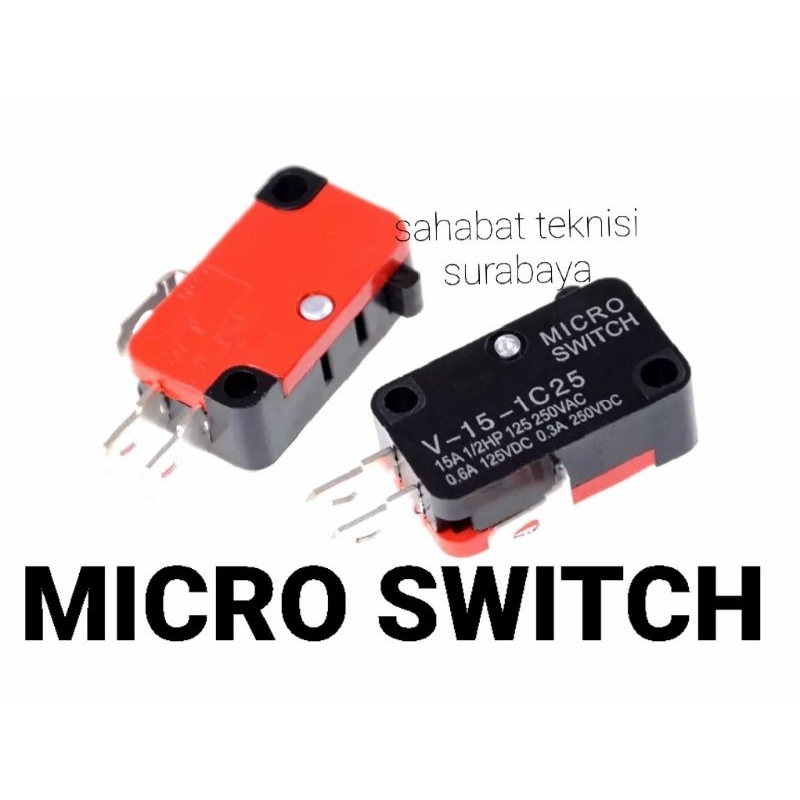 MICRO SWITCH 3 PIN RICE COOKER / MIKRO SWITCH MAGIC JAR / MICRO SWITCH PENANAK NASI / SAKLAR OTOMATI