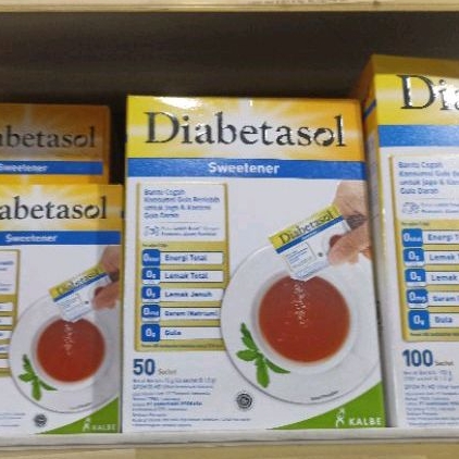 

Diabetasol Sweetener 50 sachet