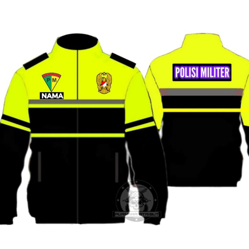 Jaket polisi militer tni ad
