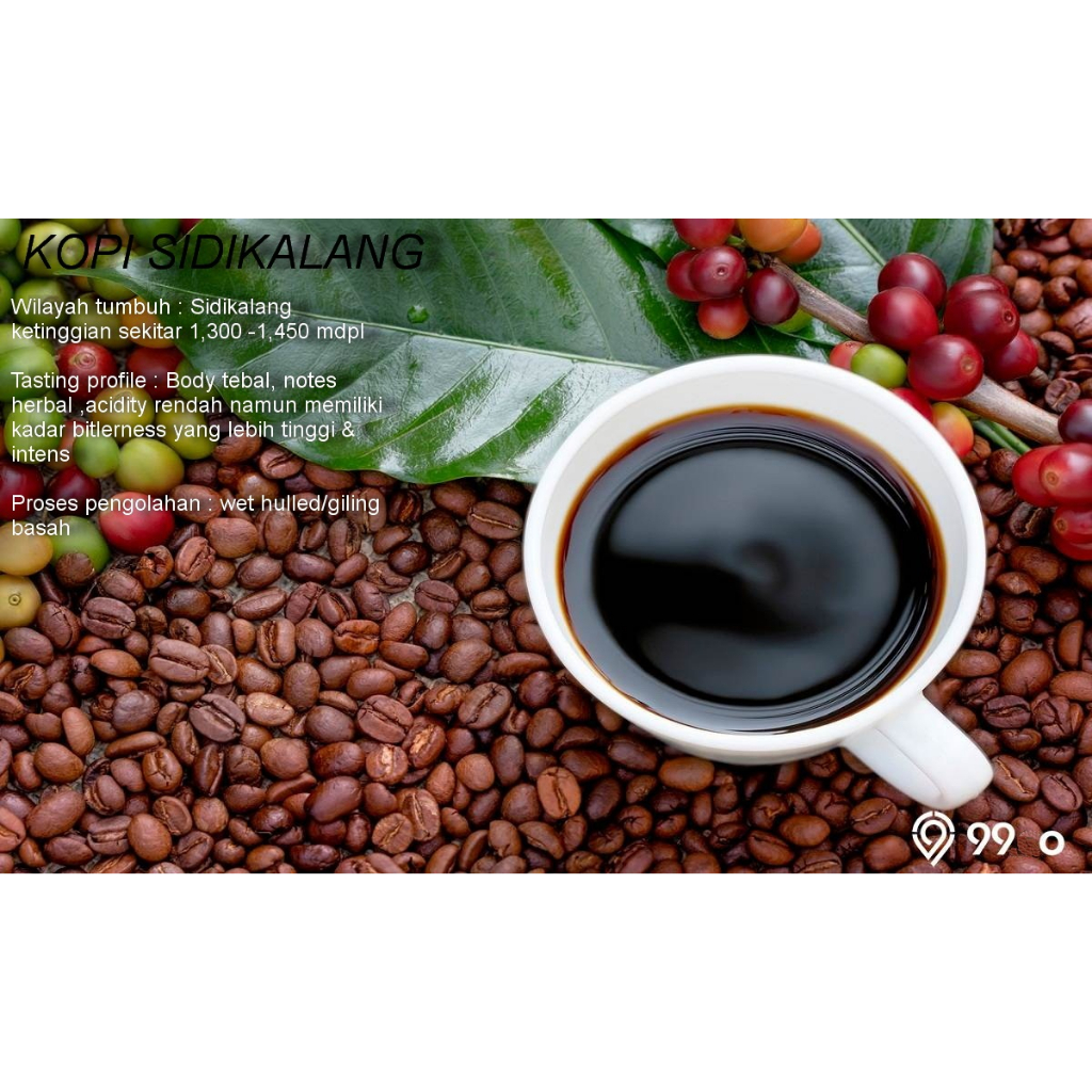 

Sab'a Coffee Sidikalang Arabika biji 1kg