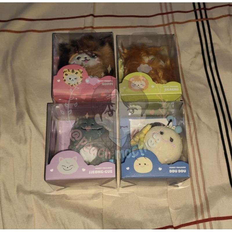 MD FUNNY TREASURE PLUSH KEYRING JJEONG GUE HOPPI