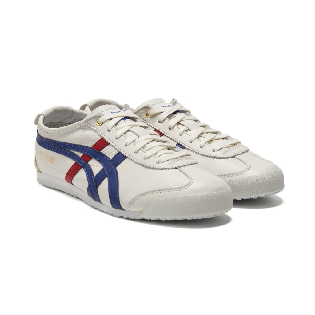 Sepatu Wanita Onitsuka Tiger Mexico 66 White/Dark Blue 100% Original Resmi