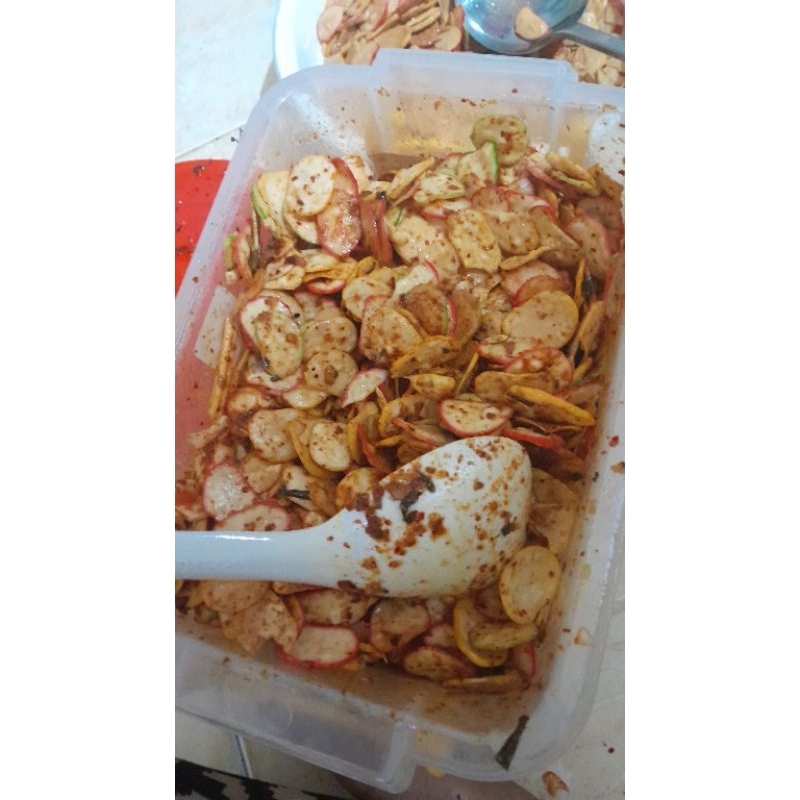 

kerupuk seblak kering