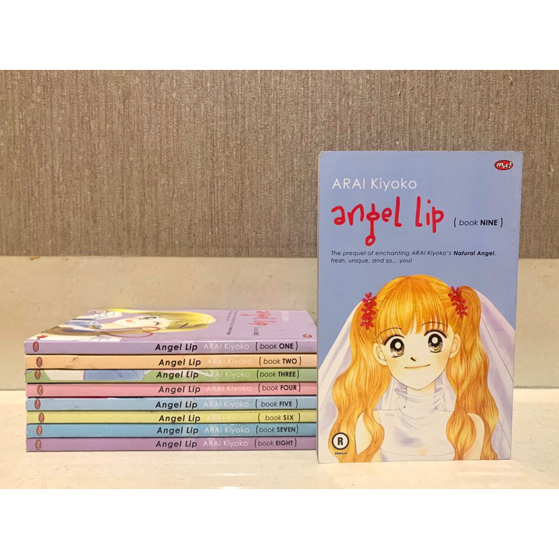 Komik Manga Set Angel Lip 1-9 tamat Arai Kiyoko Beauty Pop