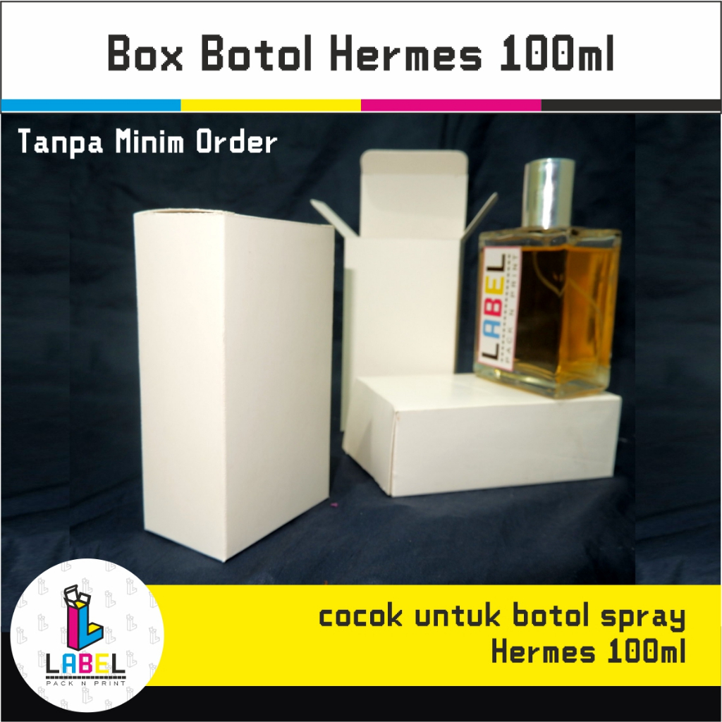 

Dus Kemasan / Box Parfum Hermess 100ml POLOS botol kotak 100ml