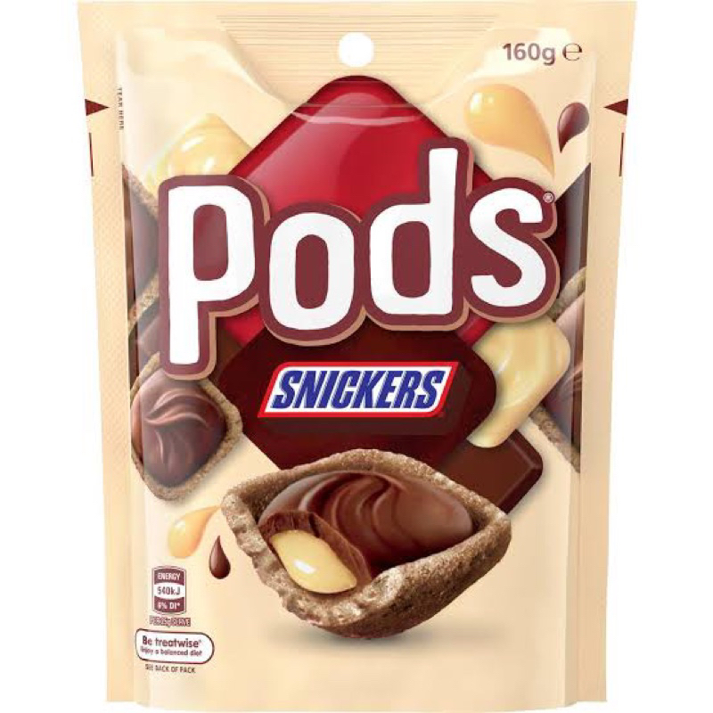 

Pods Chocolate Snack Australia