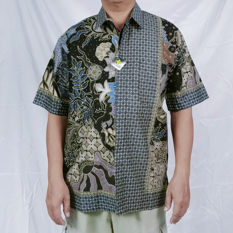 [NEW] Kemeja Batik Pria lengan pendek by Batik Kelapa Hijau