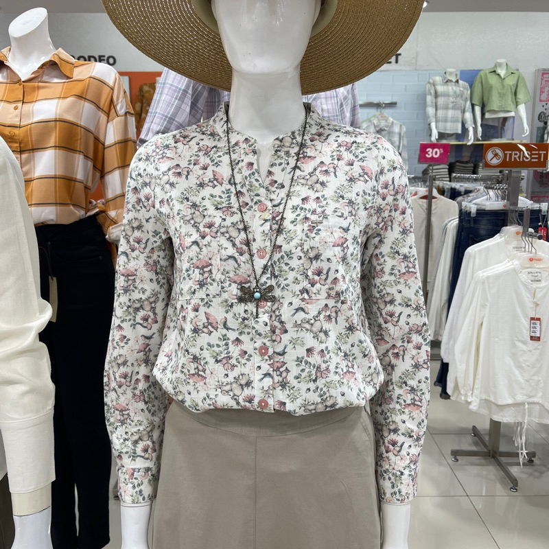 TRISET - SALE Kemeja Blouse Wanita (S-XL)
