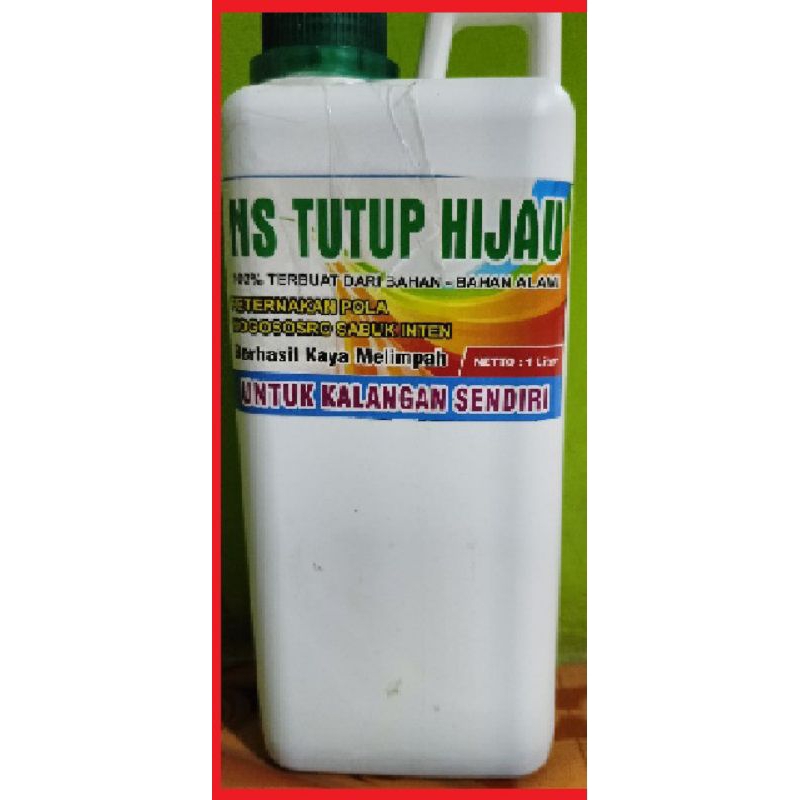 Paket 4 liter NS Tutup Hijau (SBP Nogososro Upgrade) - Ternak Pola Nogososro Sabukinten