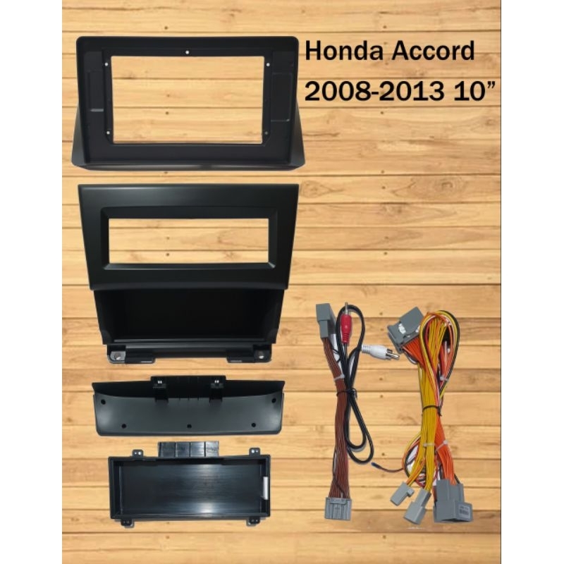 FRAME ANDROID HONDA ACCORD 2008-2013 10INCH + SOCKET PNP ANDROID