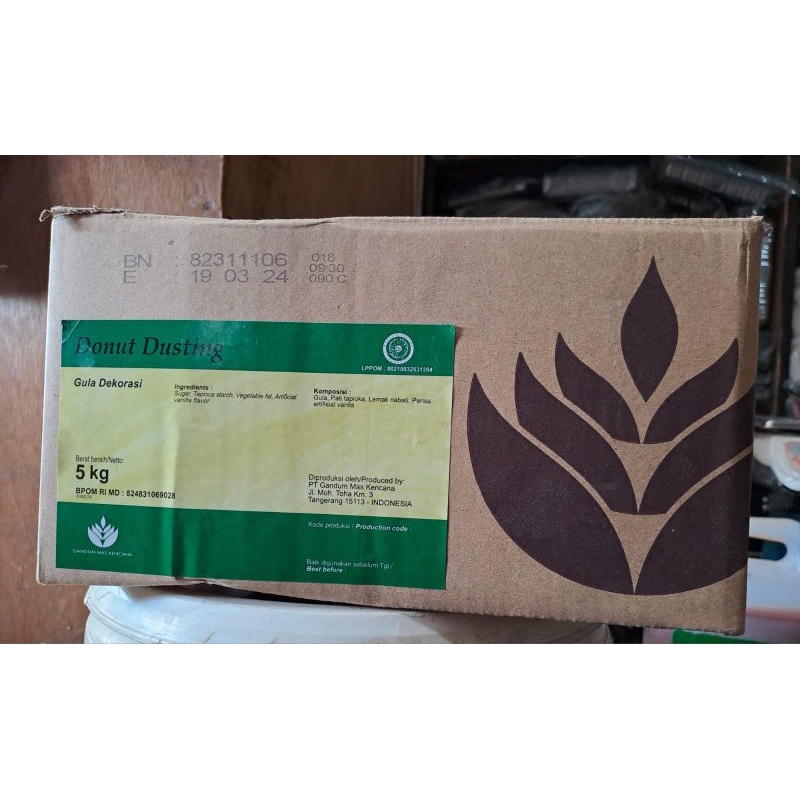 

DUSTING DONAT/GULA MINT repack 250grm