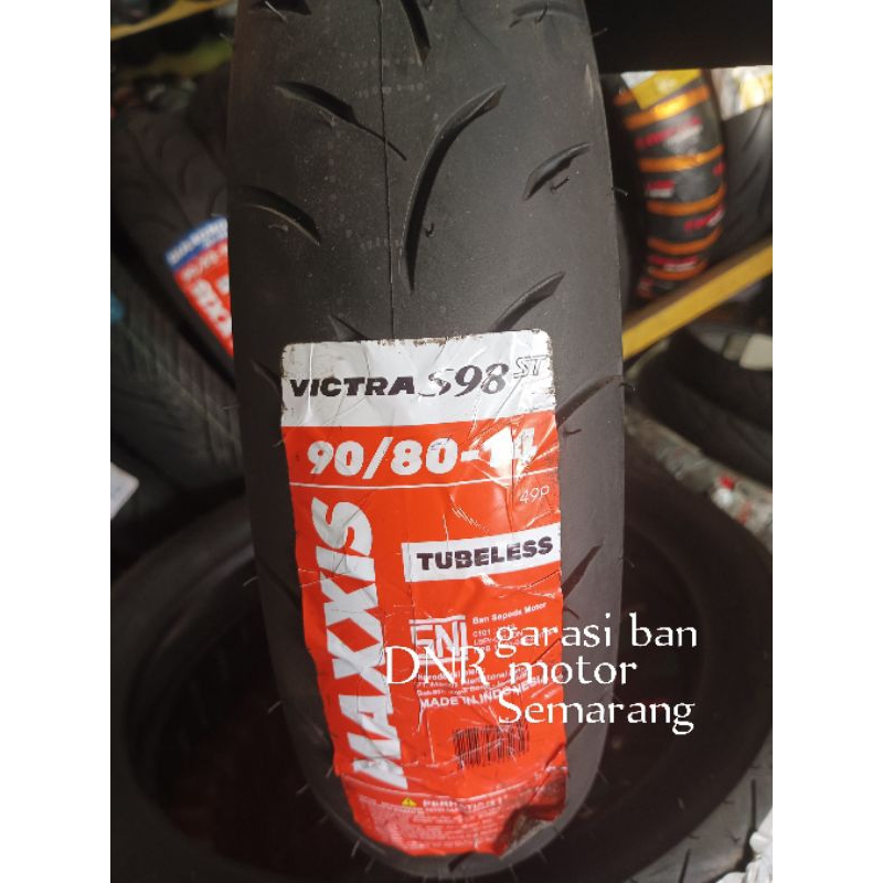 MAXXIS VICTRA 90/80 R14 TUBLEES