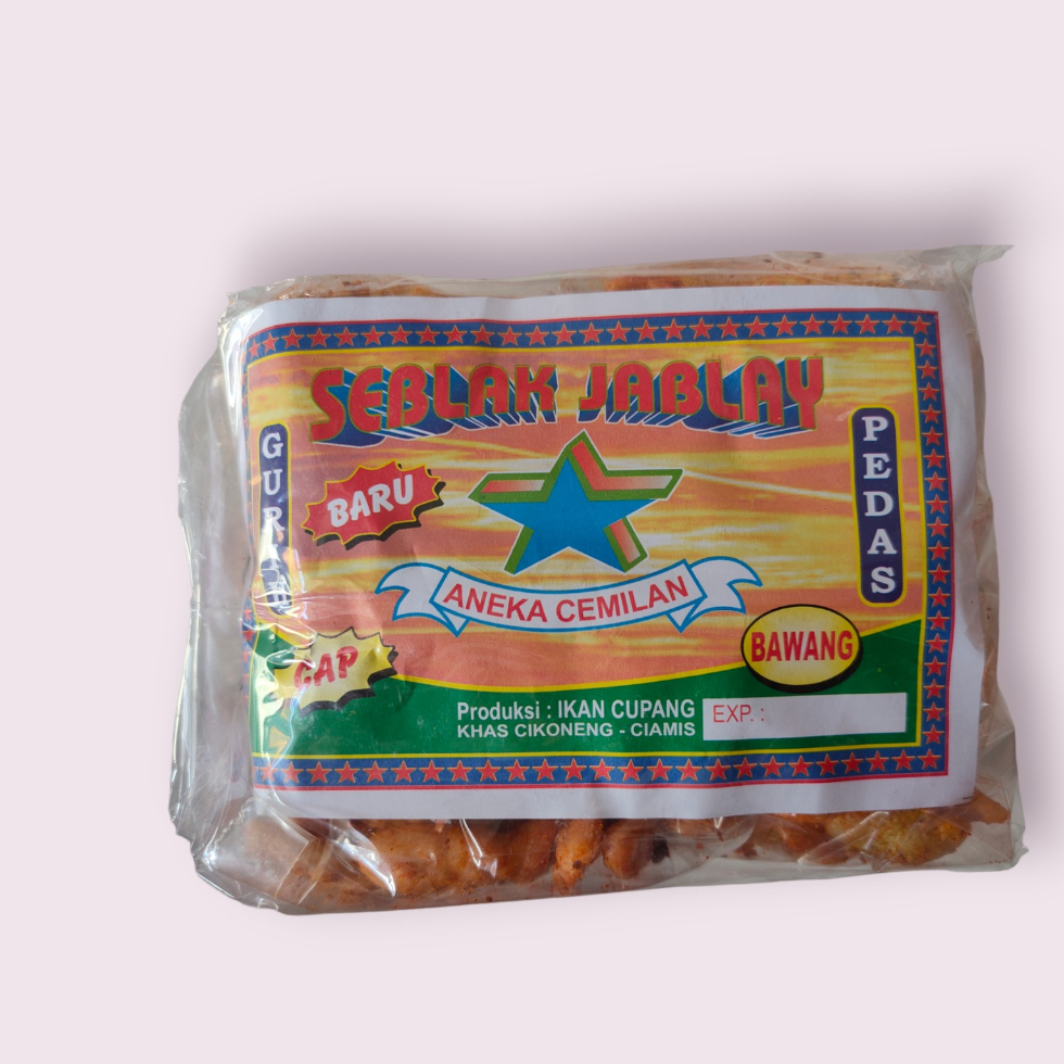 

Kerupuk Seblak Ikan, Isi 10