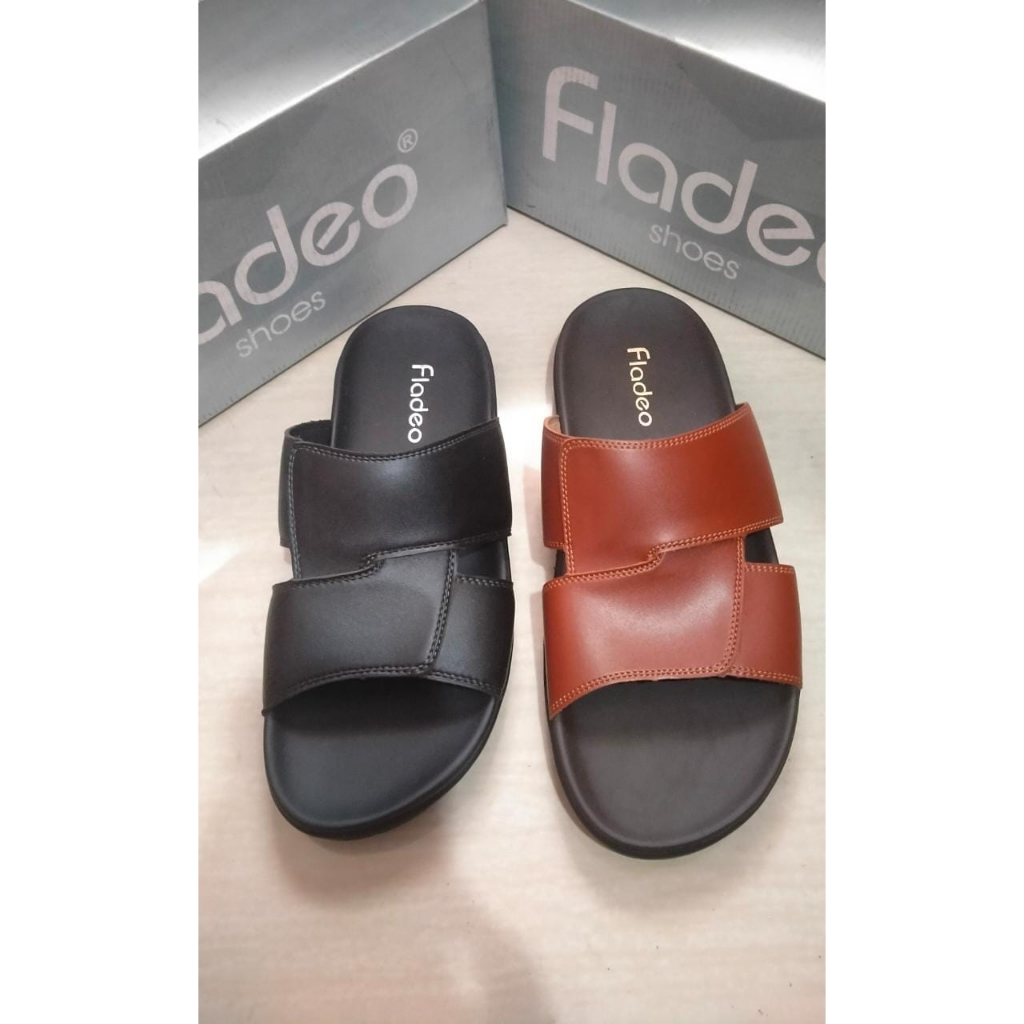 SZ 39-43 Sandal Selop Pria Casual FLADEO MDS 290-2